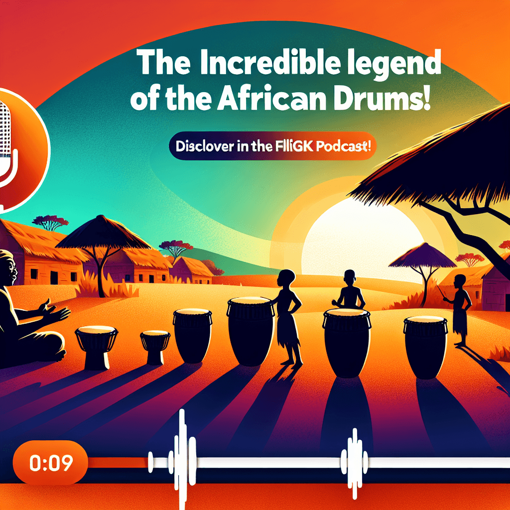 A Lenda dos Tambores Africanos - Era Uma Vez Um Podcast no Filtr Kids