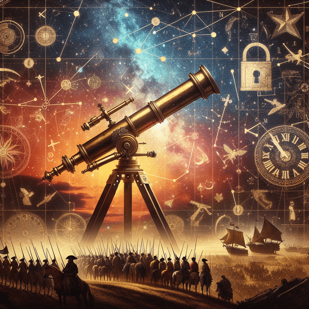 A invenção do telescópio [um equipamento militar]