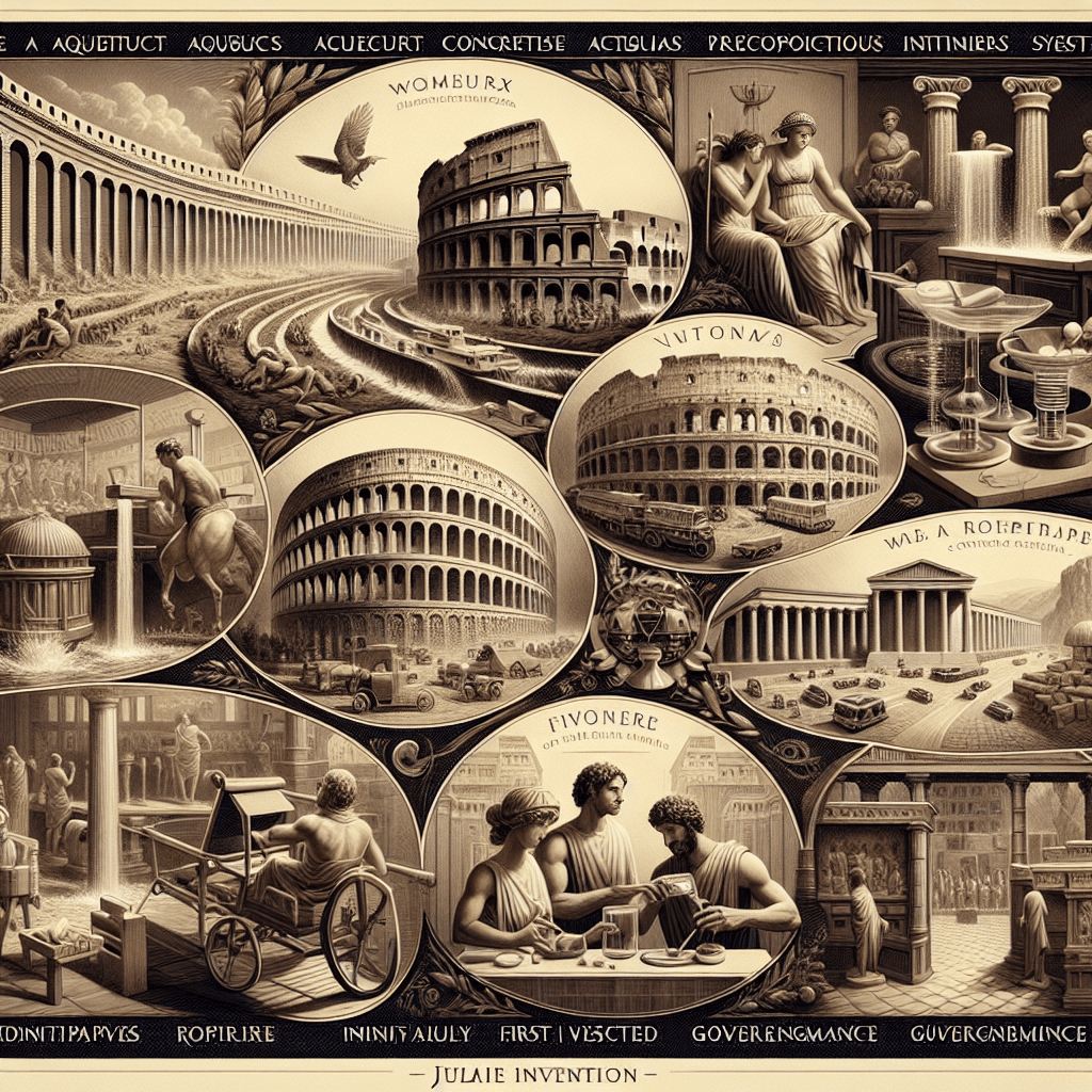 10 Invenções Romanas que Mudaram a História e o Mundo 10 Invenções romanas
