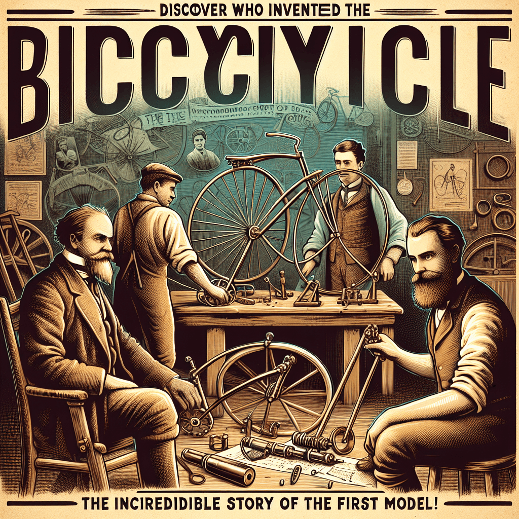 Quem inventou a bicicleta? Como era a primeira?