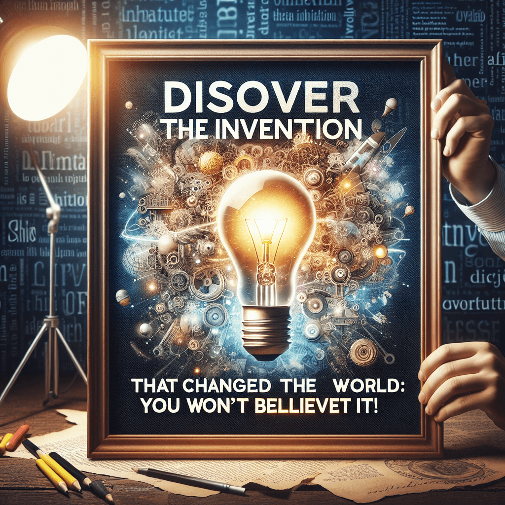 A Invenção que Mudou o Mundo: Descubra Qual Foi e Por Quê A MAIOR INVENÇÃO DO MUNDO!