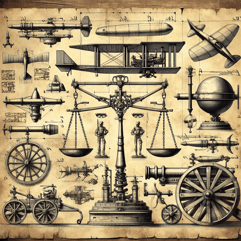 🔴 AS INVENÇÕES MILITARES DO GÊNIO LEONARDO DA VINCI