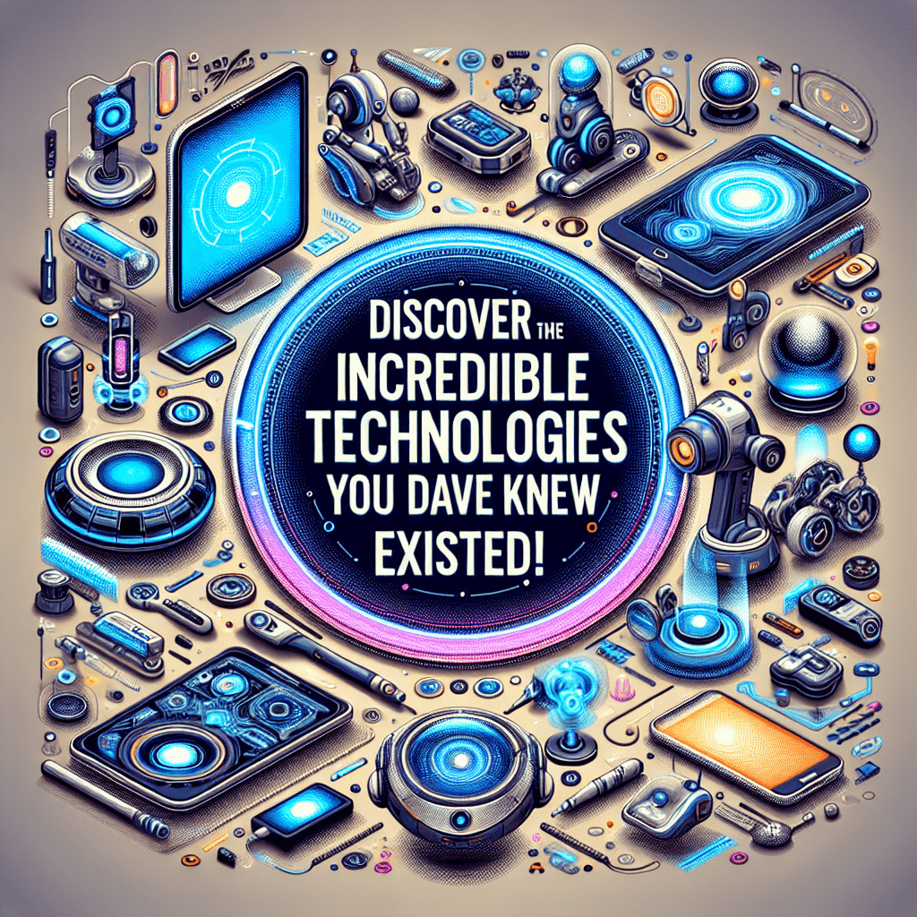 Tecnologias Incríveis: Descubra Novidades que Você Desconhecia Tecnologias Incríveis que Você Nem Sabia que Existiam