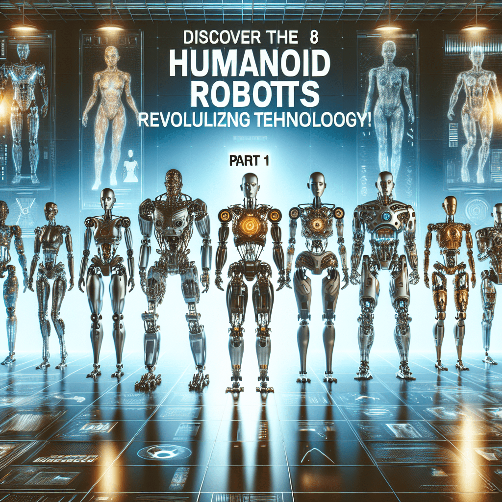 CONHEÇA OS 8 ROBÔS HUMANOIDES QUE ESTÃO MUDANDO O FUTURO DA TECNOLOGIA PARTE 1