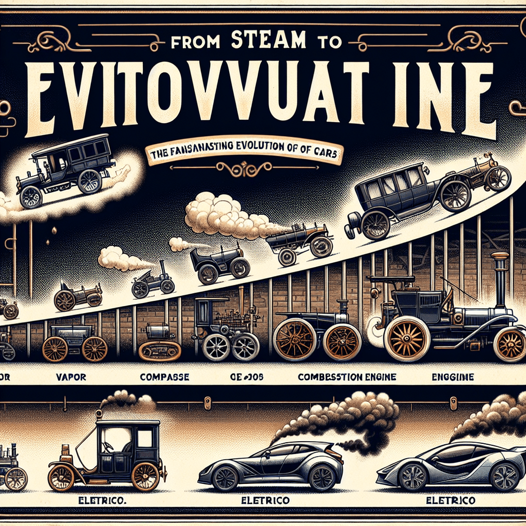 Evolução dos Carros: Do Vapor ao Elétrico e o Futuro A história da EVOLUÇÃO dos CARROS. Dos CARROS A VAPOR até os CARROS ELÉTRICOS