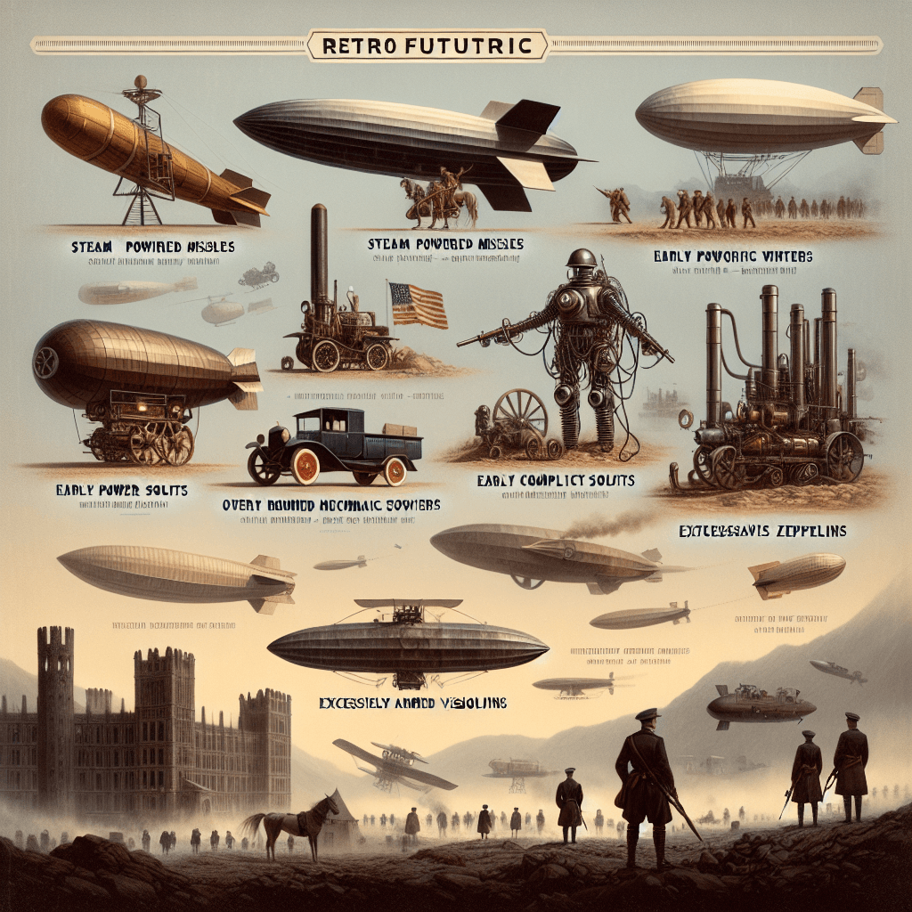 Retrofuturismo: 4 ideias Estranhas para a 1° guerra mundial